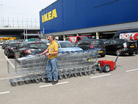 V-Move Winkelwagen mover 